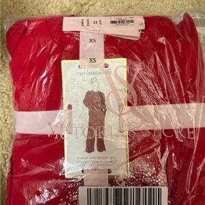 Victoria's Secret Red Polka Dot Pajama Set